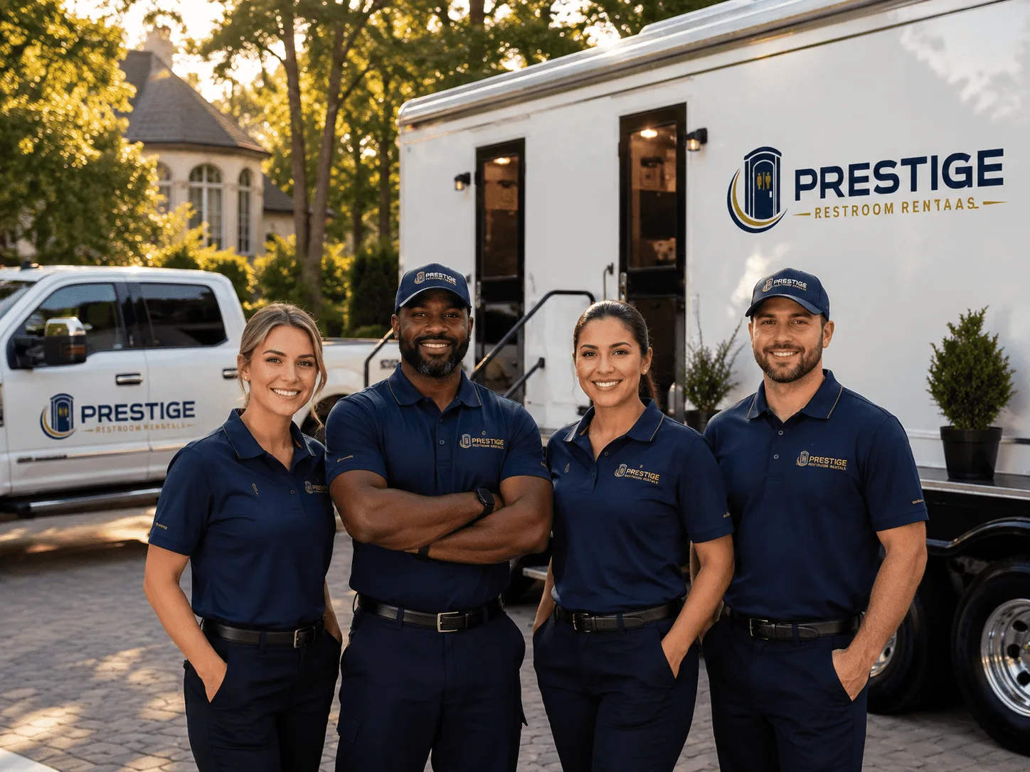 Trusted Luxury Portable Restrooms company in Arrowsmith, IL